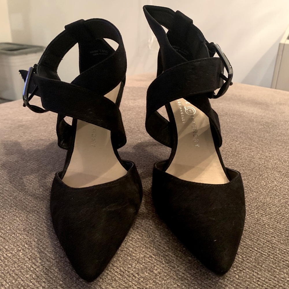Black stilettos